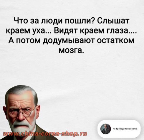 что за люди пошли